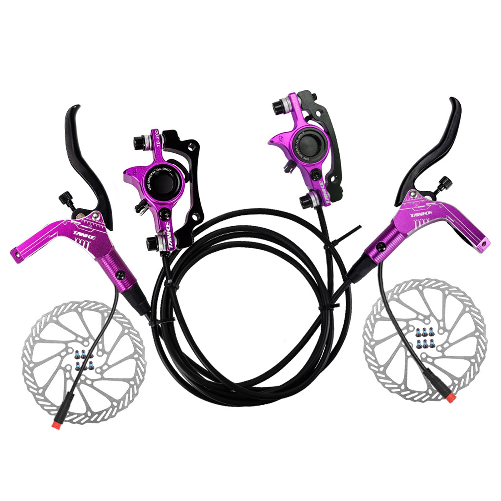 Amazon | バイクディスクブレーキセット、Eバイク油圧ブレーキキット